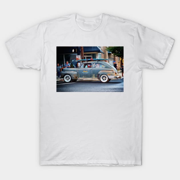 1946 Ford Coupe T-Shirt by JimDeFazioPhotography